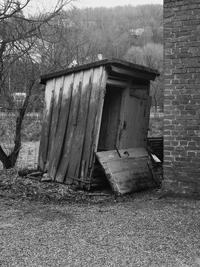 Volker Döhne  
From the series: Stille Orte, 1976  
Silver gelatin print on baryt paper  
18 × 24 cm  
© Volker Döhne  
Courtesy the artist