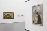 Installation shot "Tailored for Freedom. The Artistic Dress around 1900 in Fashion, Art and Society", Kunstmuseen Krefeld, Kaiser Wilhelm Museum, 
October 12, 2018 - Februar 24, 2019  
Photo: Dirk Rose