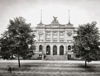 Kaiser Wilhelm Museum, Haupteingang, Ostseite, 1897, Archiv Kunstmuseen Krefeld