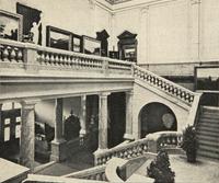 Kaiser Wilhelm Museum, Treppenanlage, Innen, 1898,  Archiv Kunstmuseen Krefeld