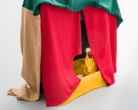 Installationsansicht, Ola Vasiljeva // Der Werkbund. Haus der F.", Kaiser Wilhelm Museum, Kunstmuseen Krefeld, Foto: Dirk Rose