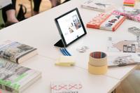 Barcamp “Wohnen 4.0”, 10.07.2019  
Ausst. Anders Wohnen, Akt 2: Mobilität, Haus Esters/Kunstmuseen Krefeld 2019  
Kooperationspartner: Institut „Moderne im Rheinland“ an der Heinrich-Heine Universität Düsseldorf  
Foto: Dirk Rose