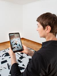 Banz & Bowinkel  
Bots 5, 2019  
Ausstellungsansicht Anders Wohnen, Haus Esters, Krefeld 2019  
© Banz & Bowinkel, Foto: Dirk Rose