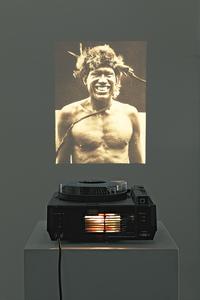 Lothar Baumgarten, Eine Reise oder "Mit der MS Remscheid auf dem Amazonas". Bericht einer AReise unter den Sternen des Kühlschranks, 1971/72 (Detail), Kunstmuseen Krefeld, © VG Bild-Kunst, Bonn 2020