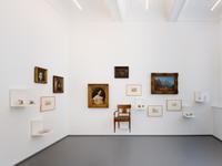 Sammlung in Bewegung, Ausstellungsansicht, Raum "Der immerwährende Sonntag", Biedermeier, Foto: Dirk Rose