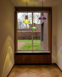 Produktive Räume. Kunst und Design aus Krefeld  
Kunstmuseen Krefeld / Haus Esters, 2023 (Installationsansicht Vera Stassen)  
Foto: Dirk Rose / Kunstmuseen Krefeld