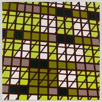 Midtown – Seagram with Fluorescents,
1999,
Haushaltslack auf Leinwand / Household gloss paint on canvas,
214 × 214 cm,
© Sarah Morris