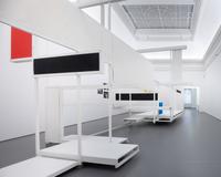 Visionary Spaces. Walter Pichler Meets Frederick Kiesler in a Display by raumlaborberlin  
Installation view with Frederick Kiesler’s City in Space at KWM, 2024. 
Collection Belvedere, Vienna. 
© 2024 Österreichische Friedrich und Lillian Kiesler-Privatstiftung, Vienna  
Photo: Dirk Rose