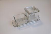 Wilhelm Wagenfeld, Kubus-Geschirr, 1938  
Storage System,  90 × 224 cm   
Wagenfeld Collection Kroll  
© VG Bild-Kunst, Bonn, 2025  
Photo: Kunstmuseen Krefeld