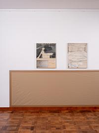 Partly Furnished, Excellent View  
Installation view  
Haus Lange, Kunstmuseen Krefeld 2025
  
Collection Kunstmuseen Krefeld   
© Christo & Jeanne Claude / VG Bild-Kunst, Bonn 2025  
Photo: Dirk Rose