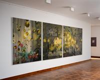 Teilweise möbliert, exzellente Aussicht
Ausstellungsansicht mit Karin Kneffel
Haus Lange, Kunstmuseen Krefeld 2025 
Sammlung Kunstmuseen Krefeld
© VG Bild-Kunst, Bonn, 2025
Foto: Dirk Rose