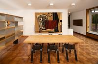 Charlotte Perriand. L’Art d’habiter / The Art of Dwelling  
Installation view at Haus Lange  
Ombra Tokyo chairs - Cassina iMaestri Collection  
© FLC, VG Bild-Kunst, Bonn, 2025  
© VG Bild-Kunst, Bonn, 2025  
Photo: Dirk Rose