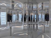 Ausstellungsansicht Julio Le Parc Interaktive Erfahrungsräume, HLHE Dialog, 2022  
Kunstmuseen Krefeld  
© VG Bild-Kunst, Bonn 2022 / Foto: Simon Vogel