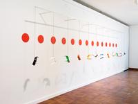 Ausstellungsansicht Julio Le Parc Interaktive Erfahrungsräume, HLHE Dialog, 2022  
Kunstmuseen Krefeld  
© VG Bild-Kunst, Bonn 2022 / Foto: Simon Vogel