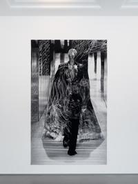 Sammlungssatellit #8, Shannon Bool trifft Otto Eckmann. Alles was jetzt entsteht ist der Stil unserer Zeit (Installationsansicht, Shannon Bool, Night Heron, 2022)  
Kunstmuseen Krefeld, Kaiser Wilhelm Museum 2022 © Foto: Dirk Rose