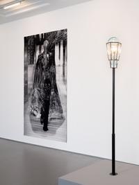 Sammlungssatellit #8, Shannon Bool trifft Otto Eckmann. Alles was jetzt entsteht ist der Stil unserer Zeit (Installationsansicht, Shannon Bool, Night Heron und Gaslight Görli, 2022)  
Kunstmuseen Krefeld, Kaiser Wilhelm Museum 2022 © Foto: Dirk Rose