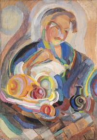 Sonia Delaunay, Portugaise aux fruits, 1916, Privatsammlung, ©Pracusa S.A.